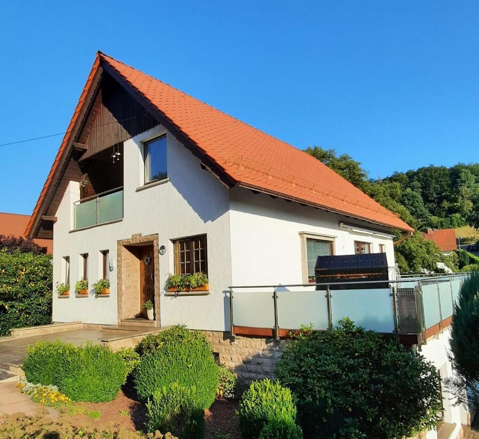 Ferienwohnung Am Rennsteig Bei Eisenach - Ilona Schmidt Wolfsburg-Unkeroda Экстерьер фото